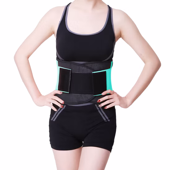 Baskets de taille en néoprène colorées pour ceinture de soutien dorsal, bande magnétique pour attelle dorsale unisexe