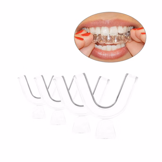 Équipement dentaire de blanchiment des dents, protège-dents Transparent thermoformé