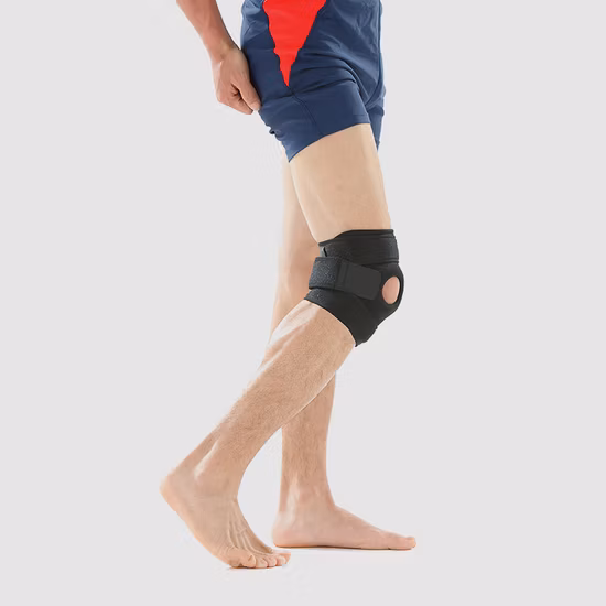 Goldenwell prix de gros enveloppe réglable en néoprène Compression genouillère attelle de soutien